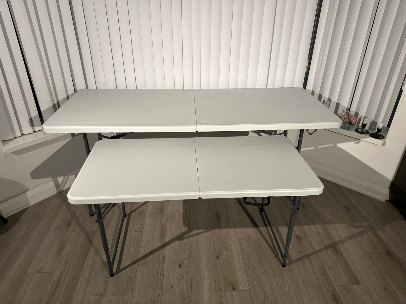 For Living Folding Table Bundle set 6ft & 4ft - photo 2