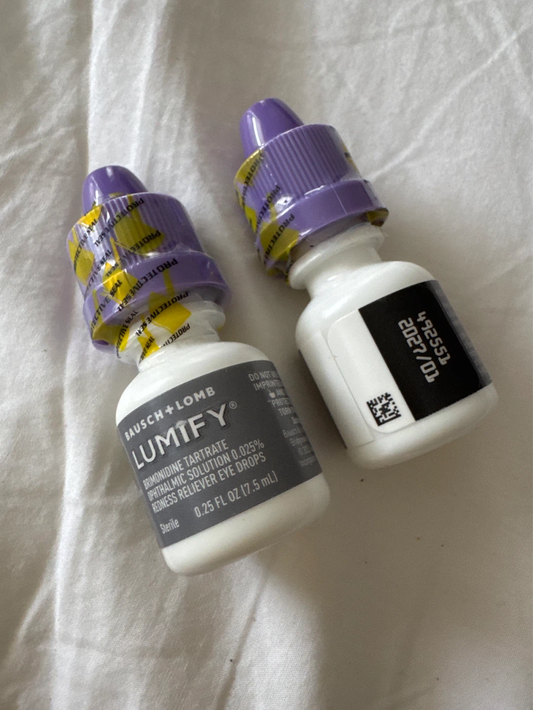 Bausch + Lomb Lumify Redness Reliever Eye Drops (2x 7.5mL)