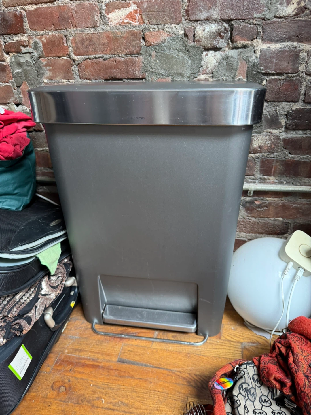 simplehuman Pedal Trash Can - photo 2
