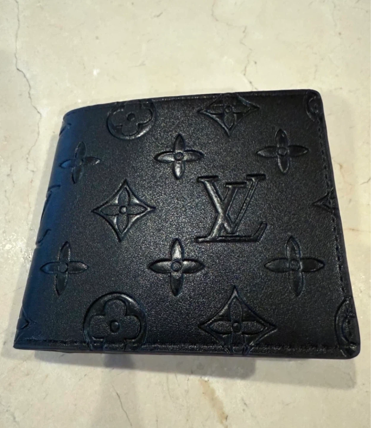 Men’s Luxury Black Monogram Wallet