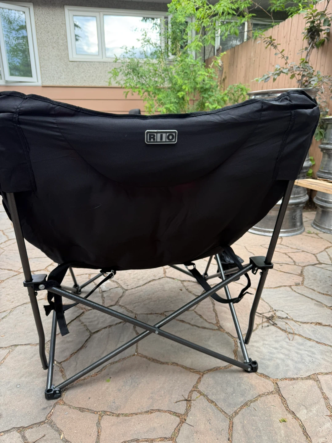 RIO Folding Padded Camp Chair - Buffalo Plaid - photo 4