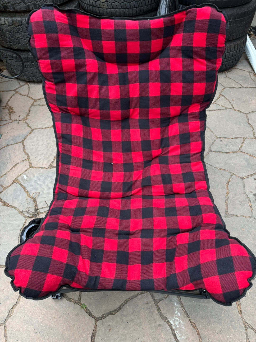 RIO Folding Padded Camp Chair - Buffalo Plaid - photo 3