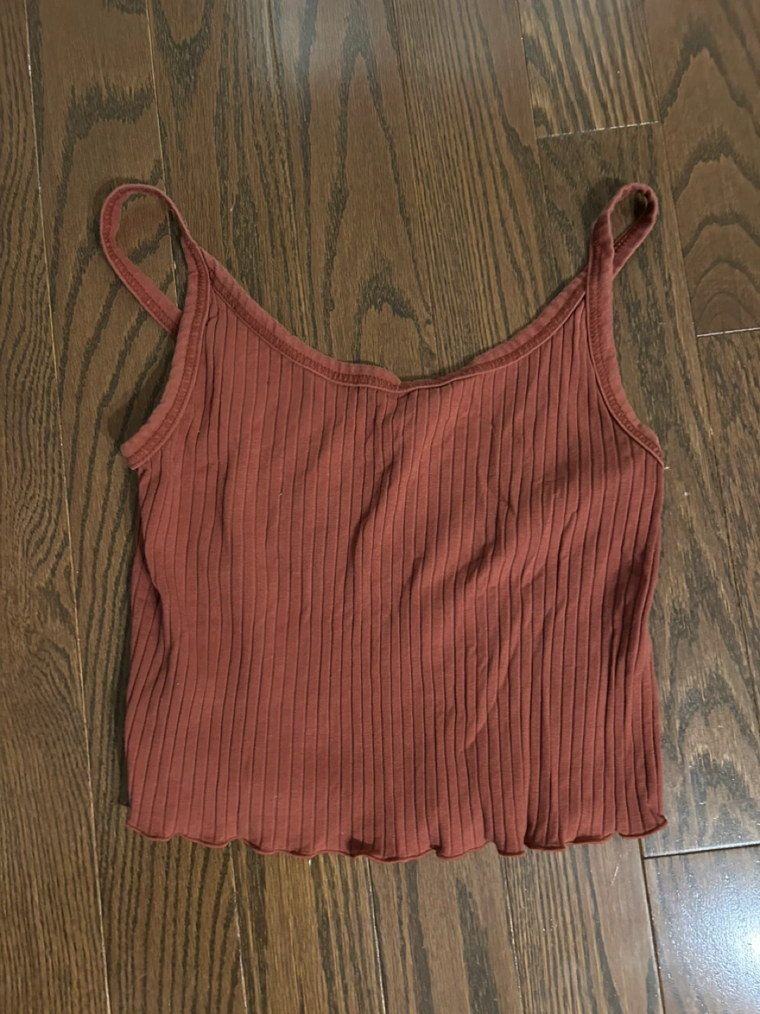 M Old Navy Ribbed Cropped Tank Top - M Petite