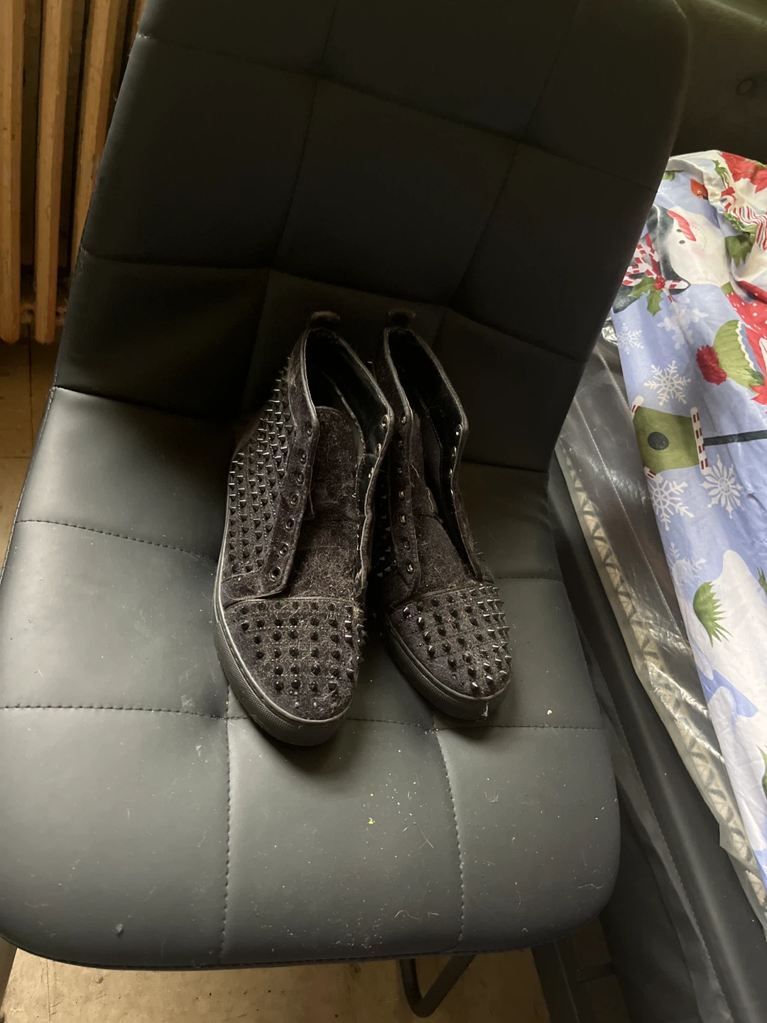 Christian Louboutin Men's Black Trainers - photo 4