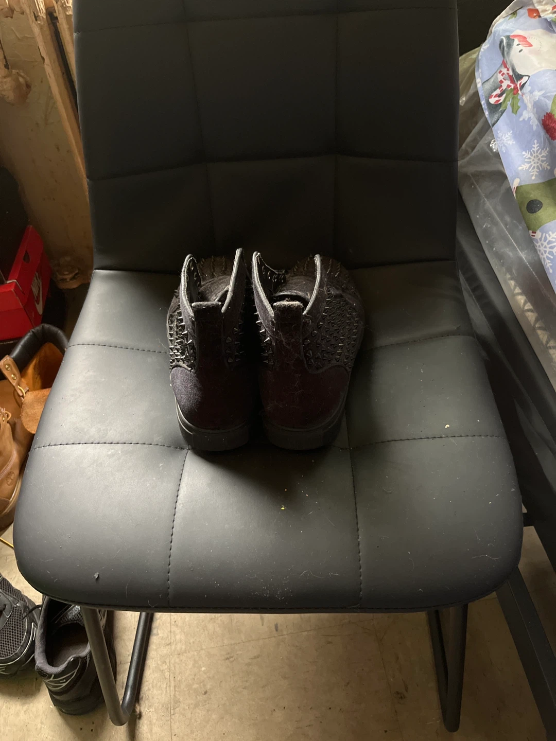 Christian Louboutin Men's Black Trainers - photo 5