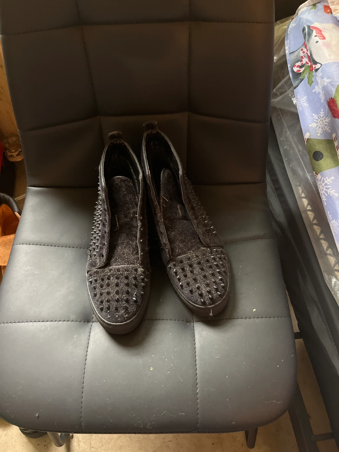 Christian Louboutin Men's Black Trainers - photo 3