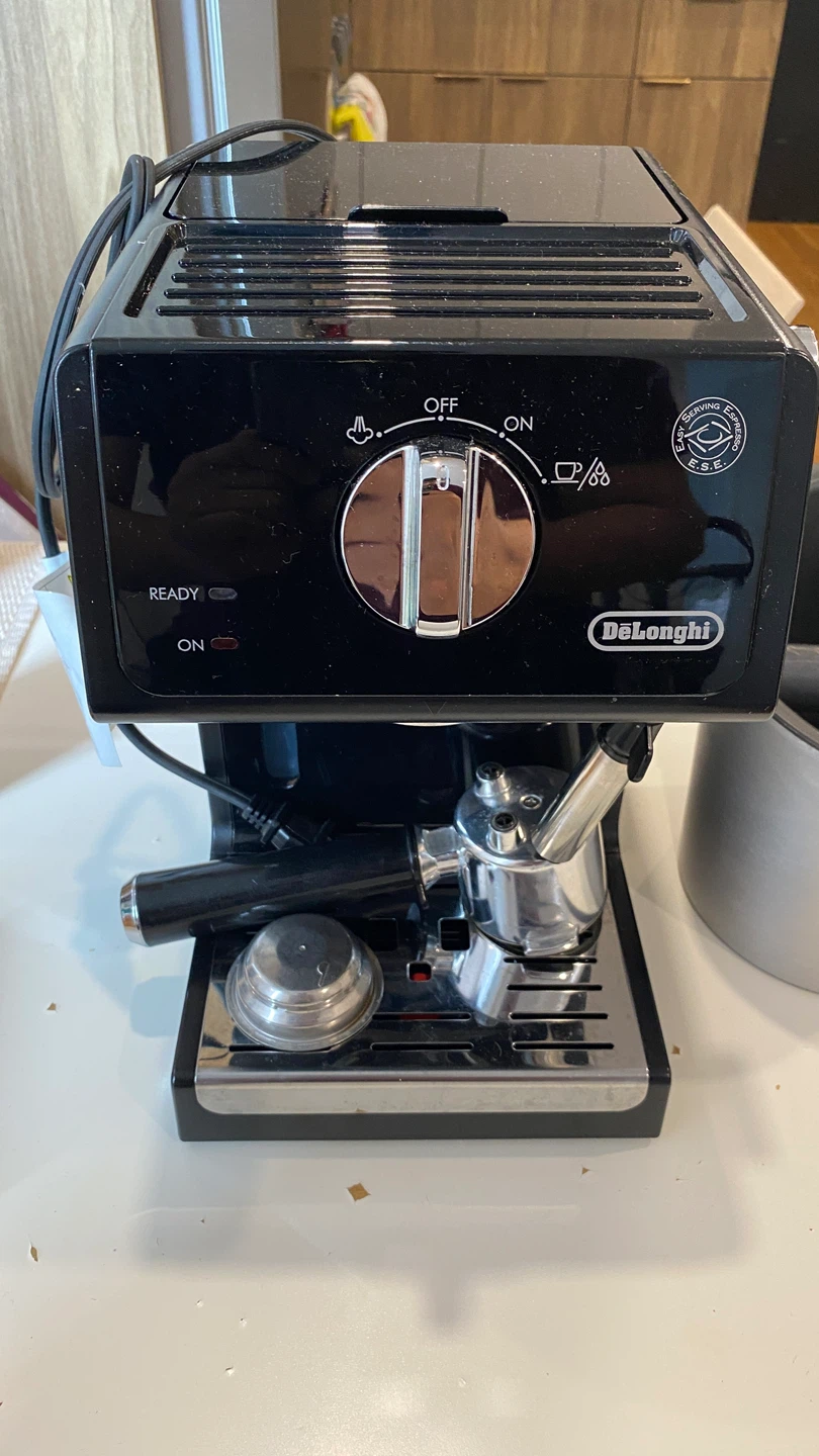 DeLonghi Espresso Machine with Breville Knock Box - photo 2