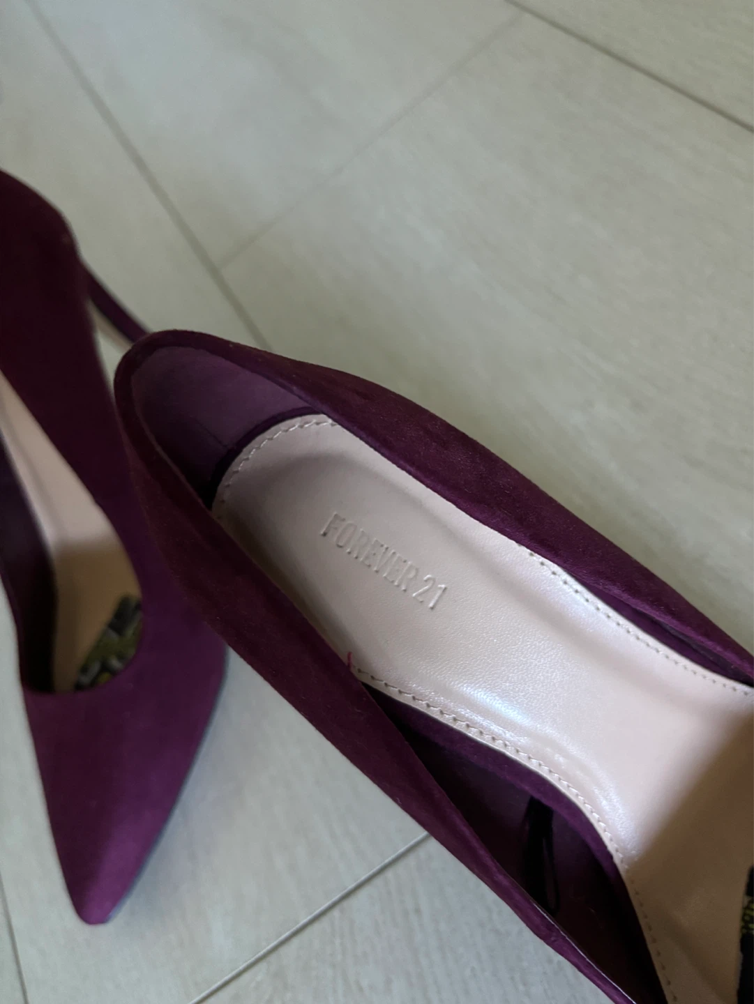 Forever 21 Plum Heels - photo 3