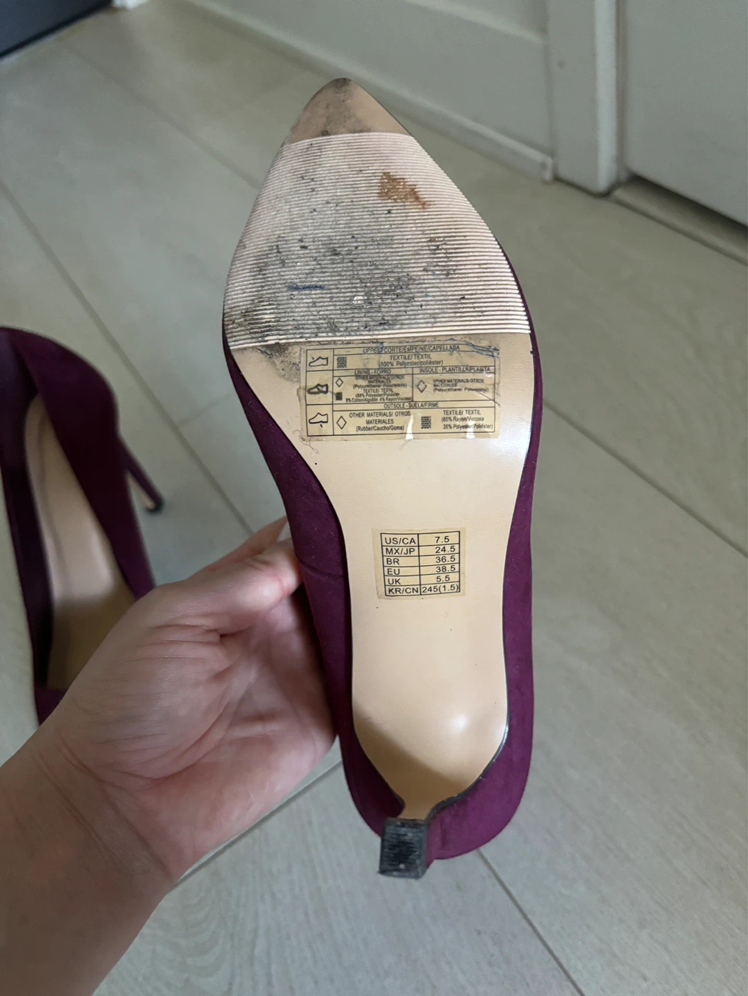 Forever 21 Plum Heels - photo 4