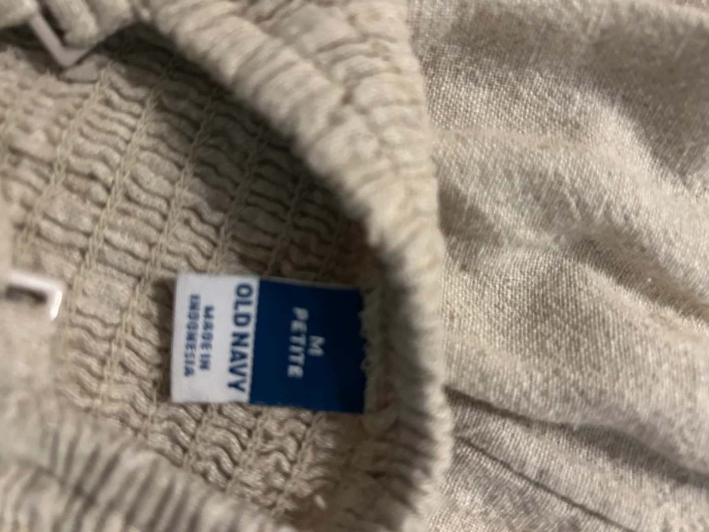 Old Navy Linen Blend Jumpsuit M Petite - photo 4