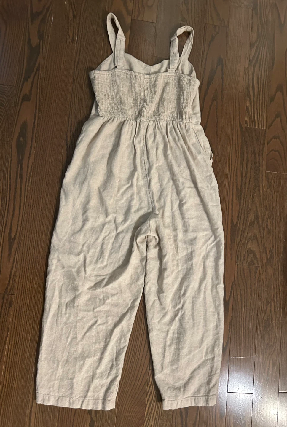 Old Navy Linen Blend Jumpsuit M Petite - photo 3