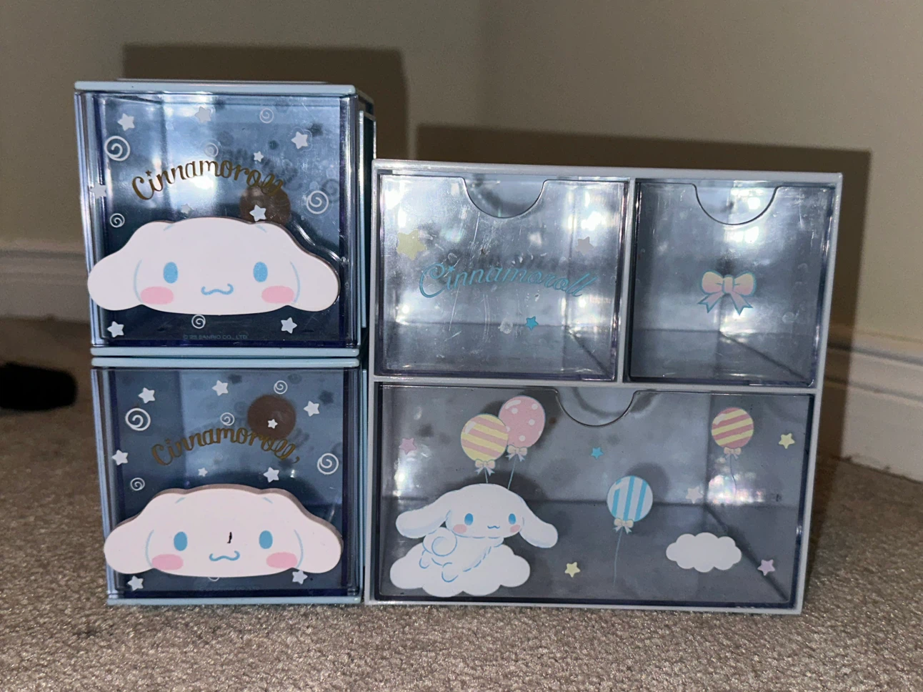 Cinnamoroll small storage cubes