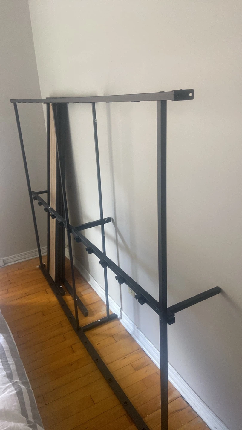 BOFENG Queen Bed Frame with Wood Headboard - photo 2