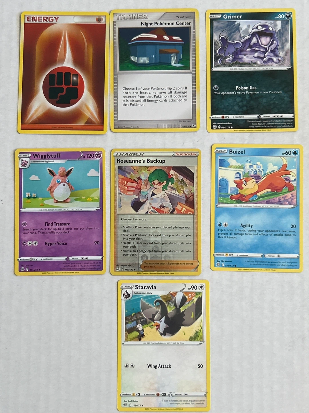 Assorted Pokémon Cards