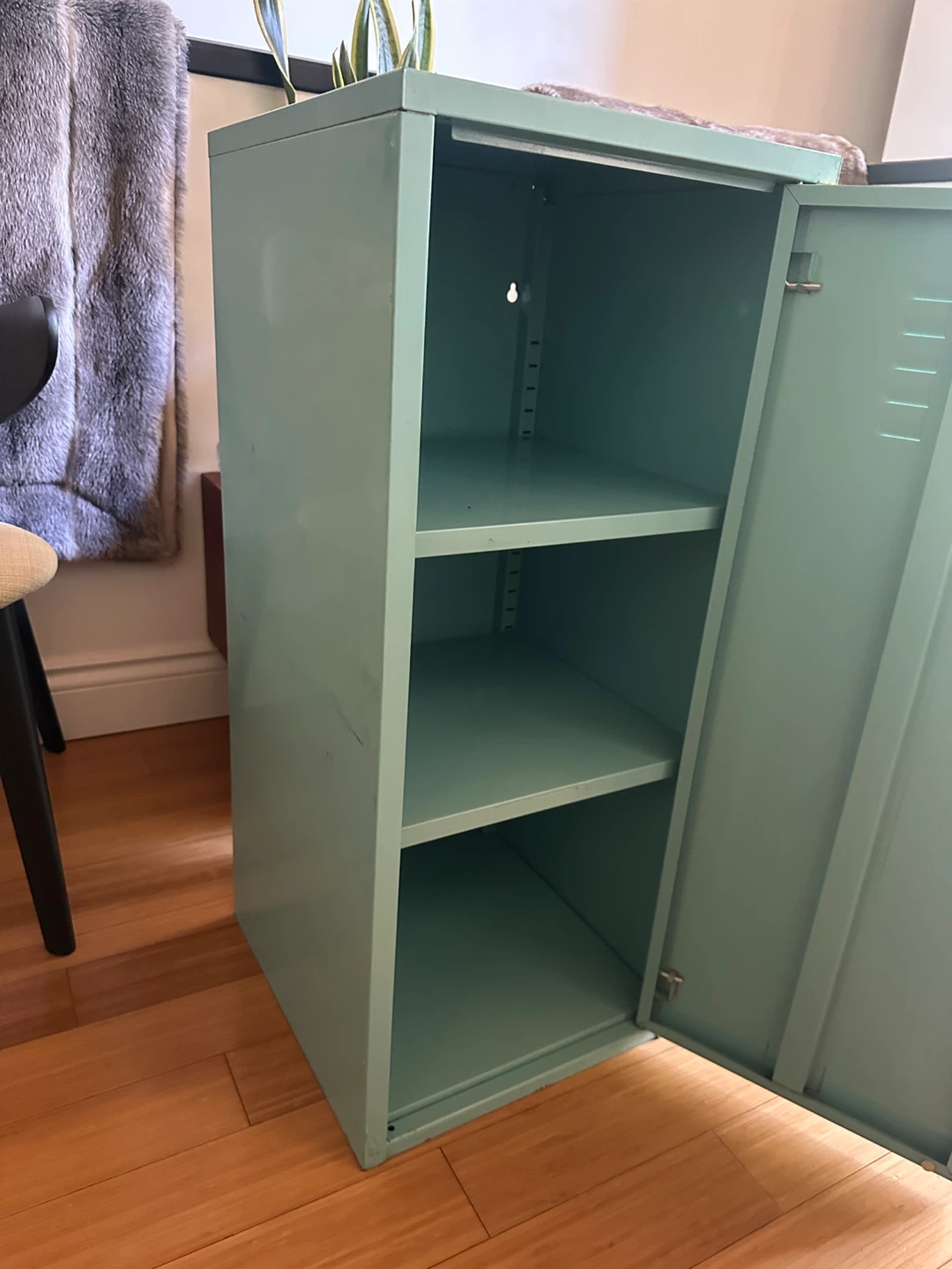 VINTAGE IKEA PS STEEL STORAGE LOCKER W SHELF - photo 5