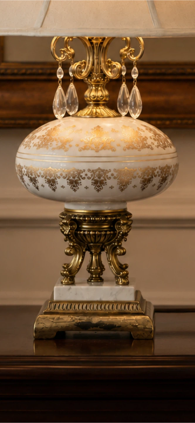 Pair of Vintage Ceramic Table Lamps. Each - photo 5