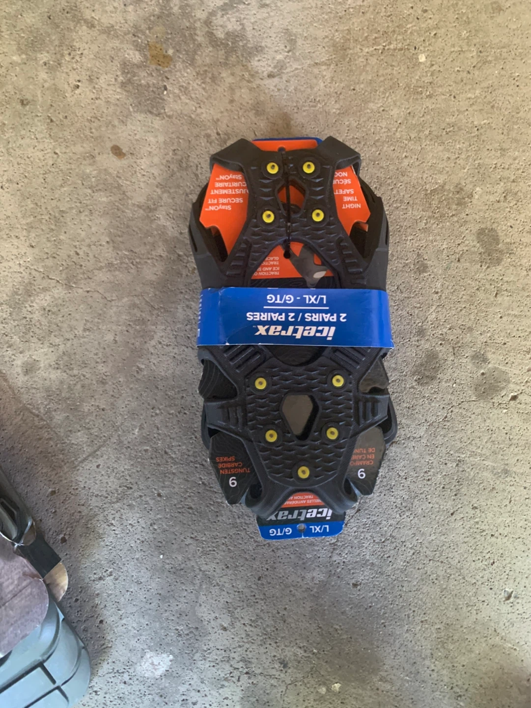Icetrax Walking Spikes L/XL (2 Pairs)
