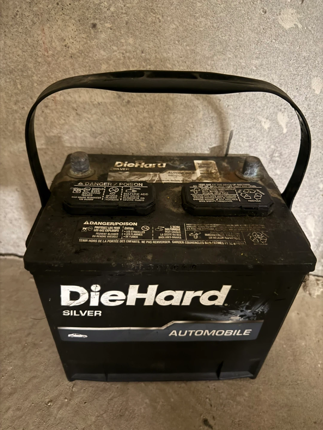 DieHard Silver Automobile Car Battery
