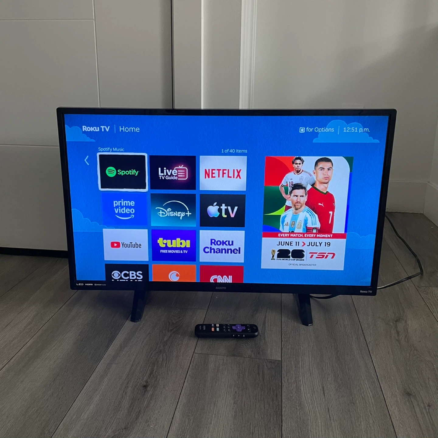 32" Roku Smart TV