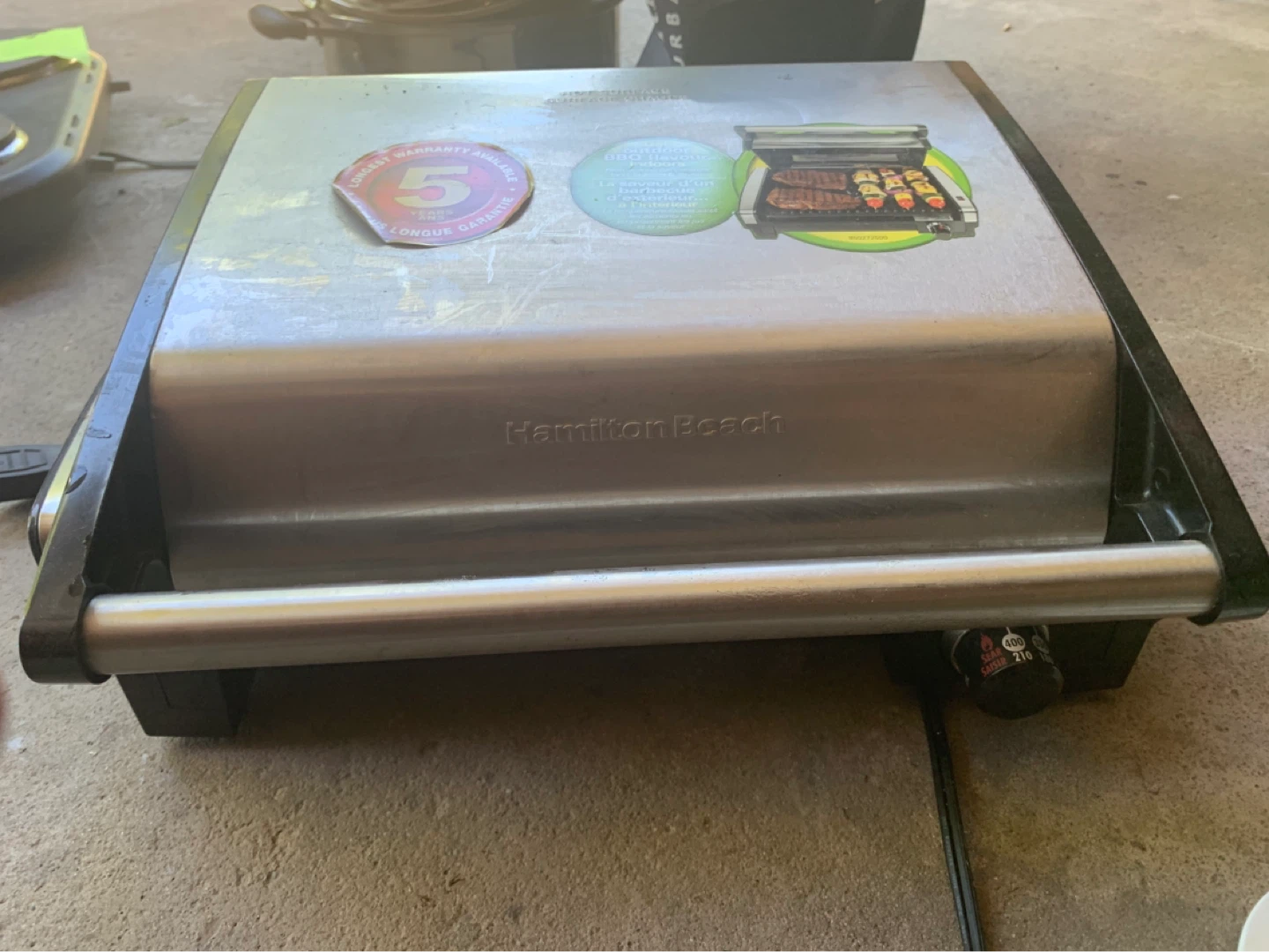 Hamilton Beach Indoor Grill - photo 2