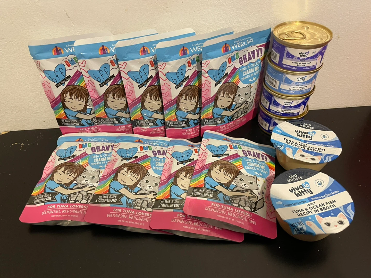 Wet Cat Food Lot