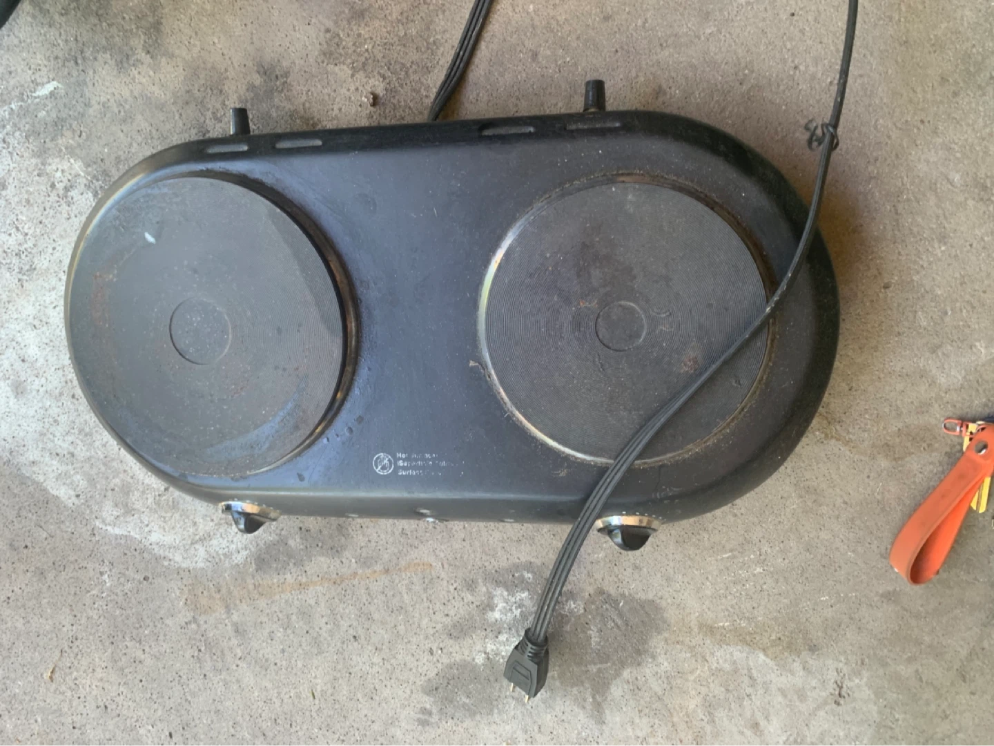 Double Burner Electric Hot Plate