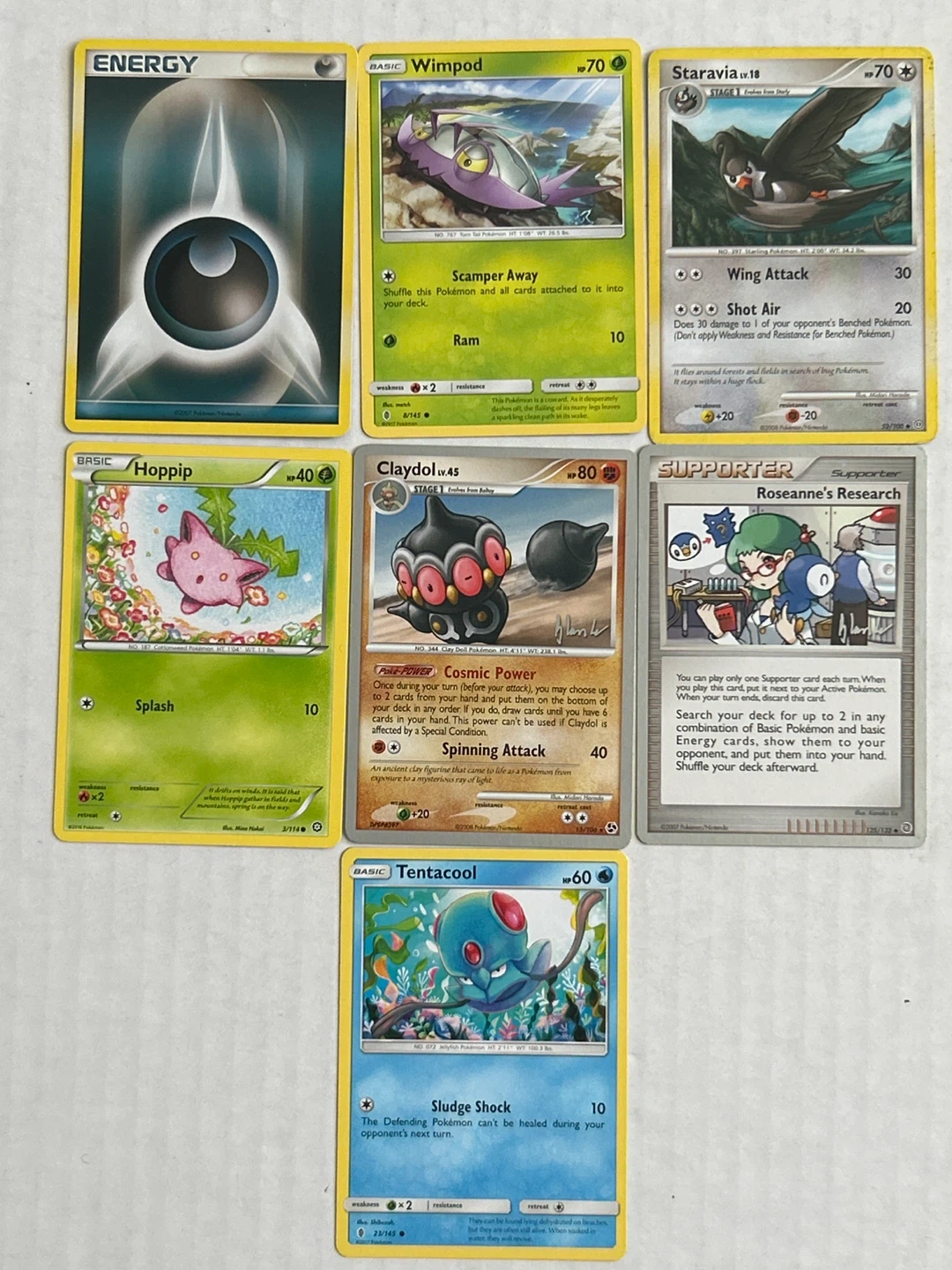 Assorted Pokemon Trading Cards