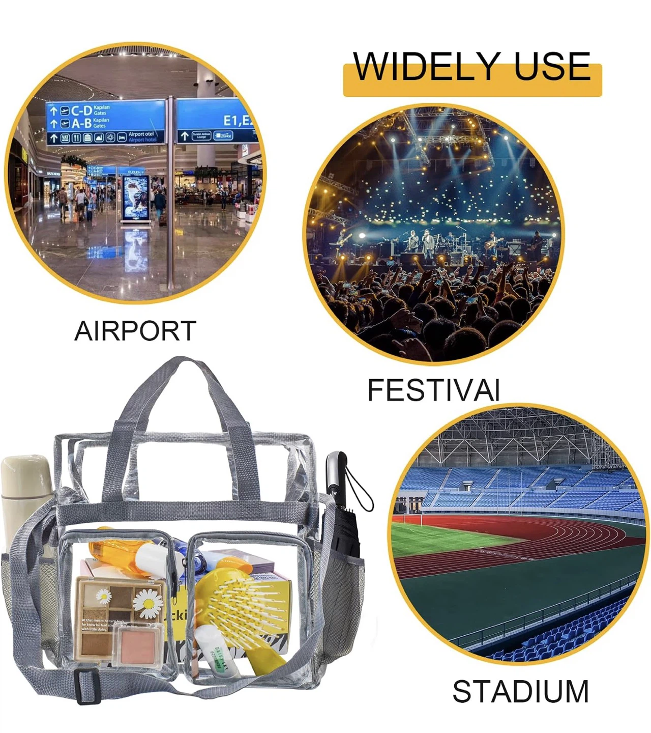 Stadium Bag (used once at BC Place for FIFA WC Canada Game) - photo 5