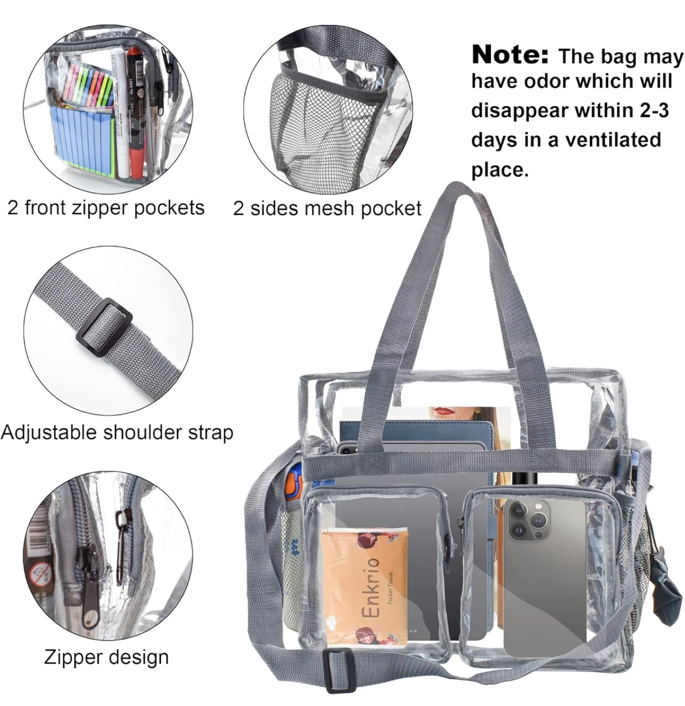Stadium Bag (used once at BC Place for FIFA WC Canada Game) - photo 4