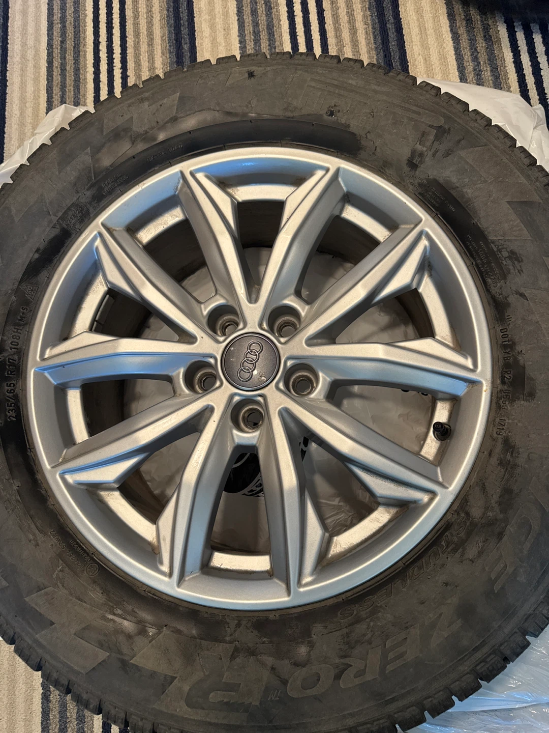 Audi Winter Tire and Rim