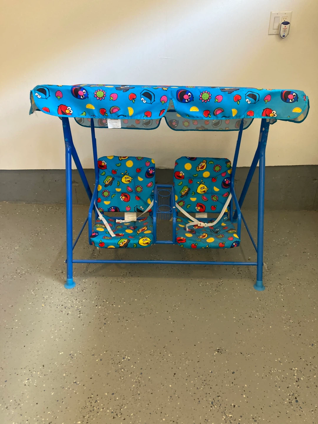 Kids Sesame Street Double Swing