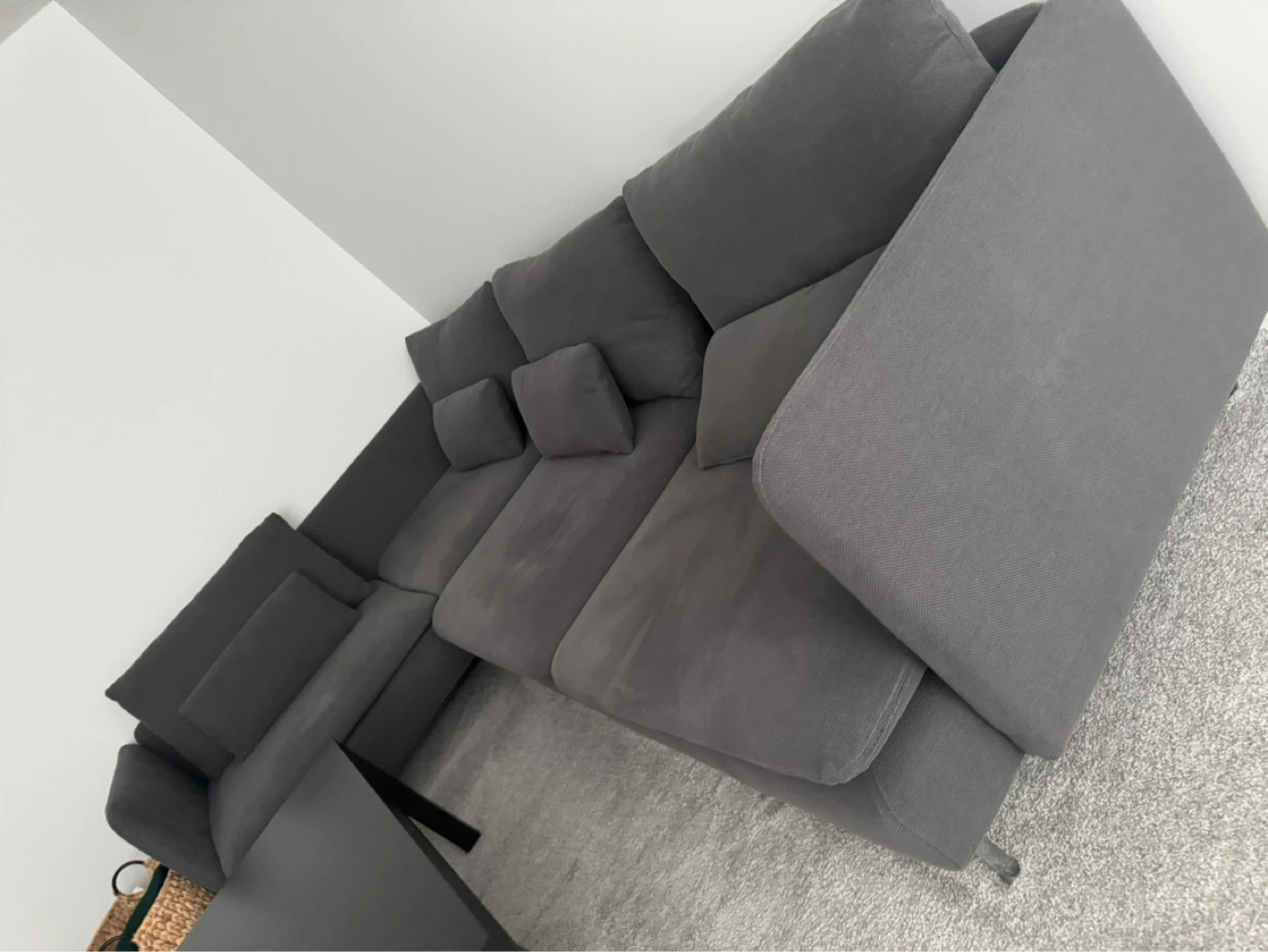 Grey Sectional Sofa - photo 3
