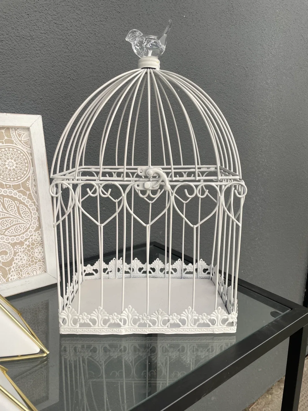 Decorative - umbra Planters, Bird Cage, Glass bird feeder - photo 2