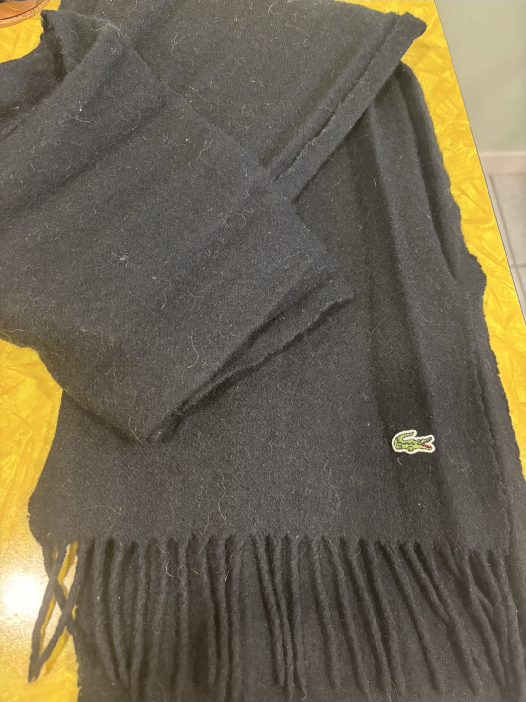 Lacoste Scarf - Black
