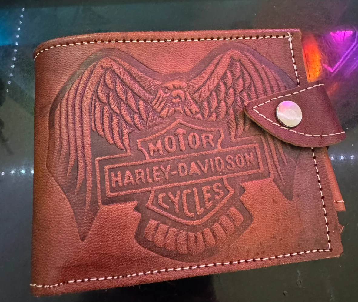 For Sale: Harley-Davidson Leather Bifold Wallet