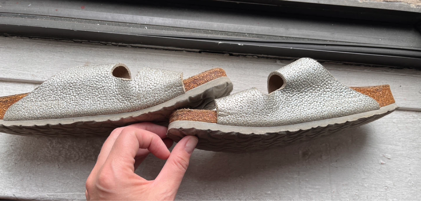 Birkenstock leather sandals, size 40 - photo 3