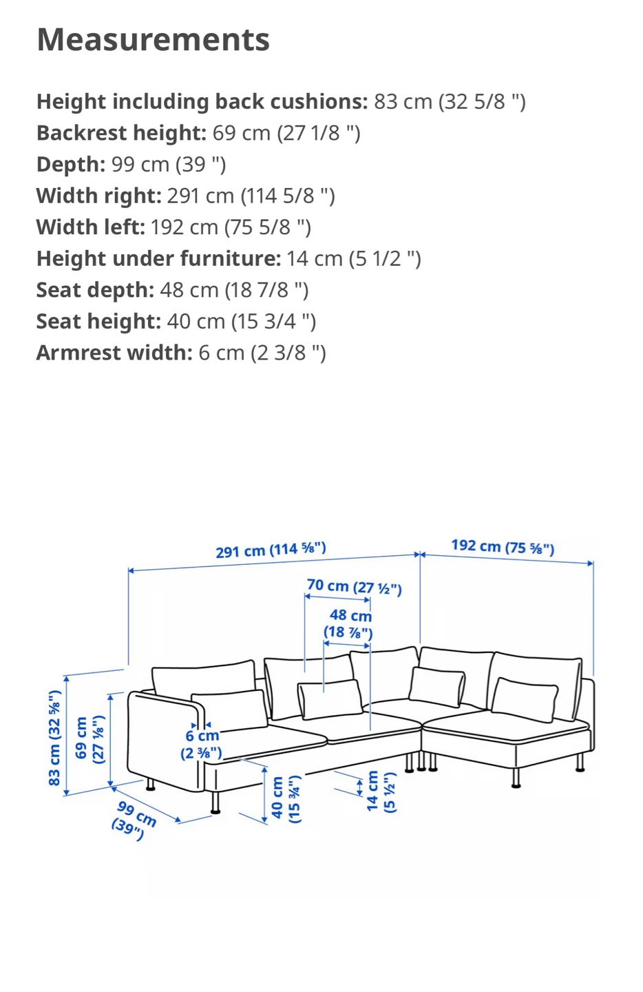 Grey Sectional Sofa - photo 5