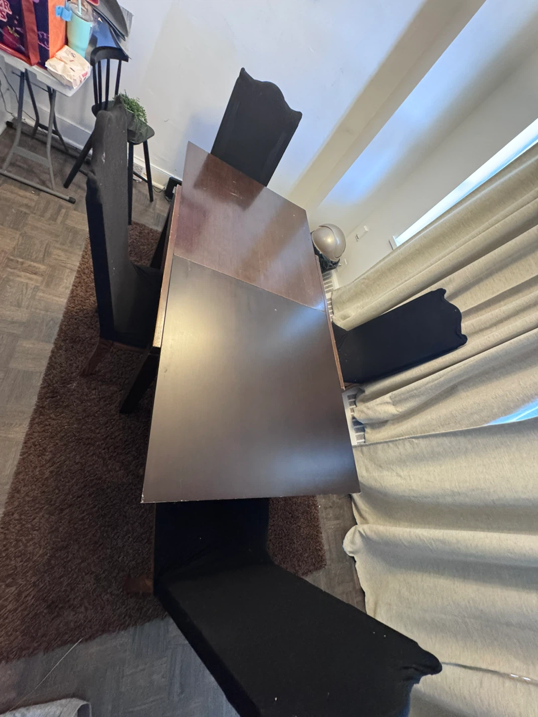 Dining Table and 4 Chairs Set - photo 2