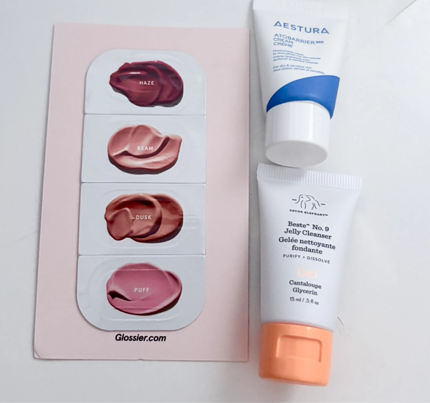 Cleanser + moisturizer bundle (new )