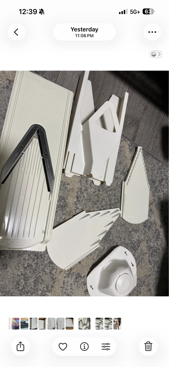 Borner Mandoline Slicer V-Slicer Plus new but no box