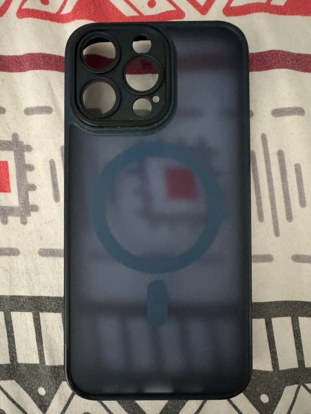 Blue iPhone 15 Pro Max Case (Used) - photo 2