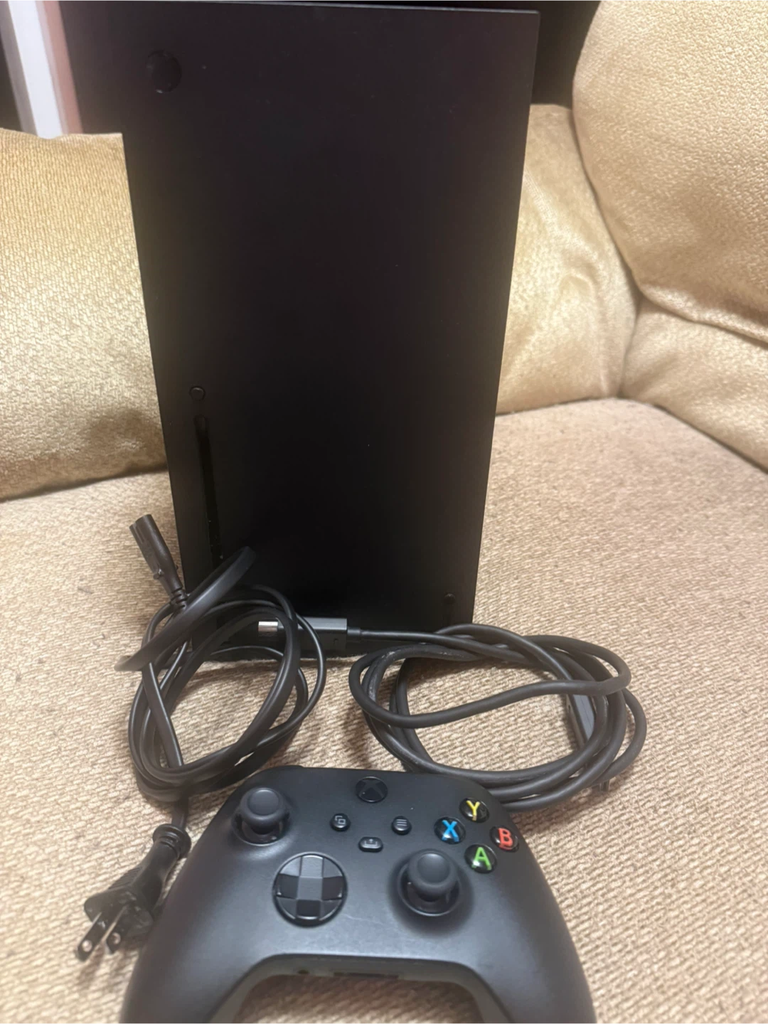 Xbox Series X Console with Controller and Cables