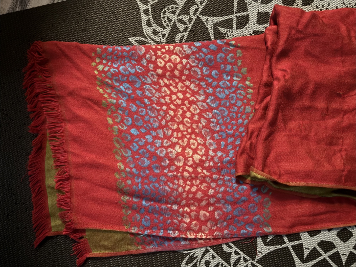 Leopard Print Scarf - photo 2