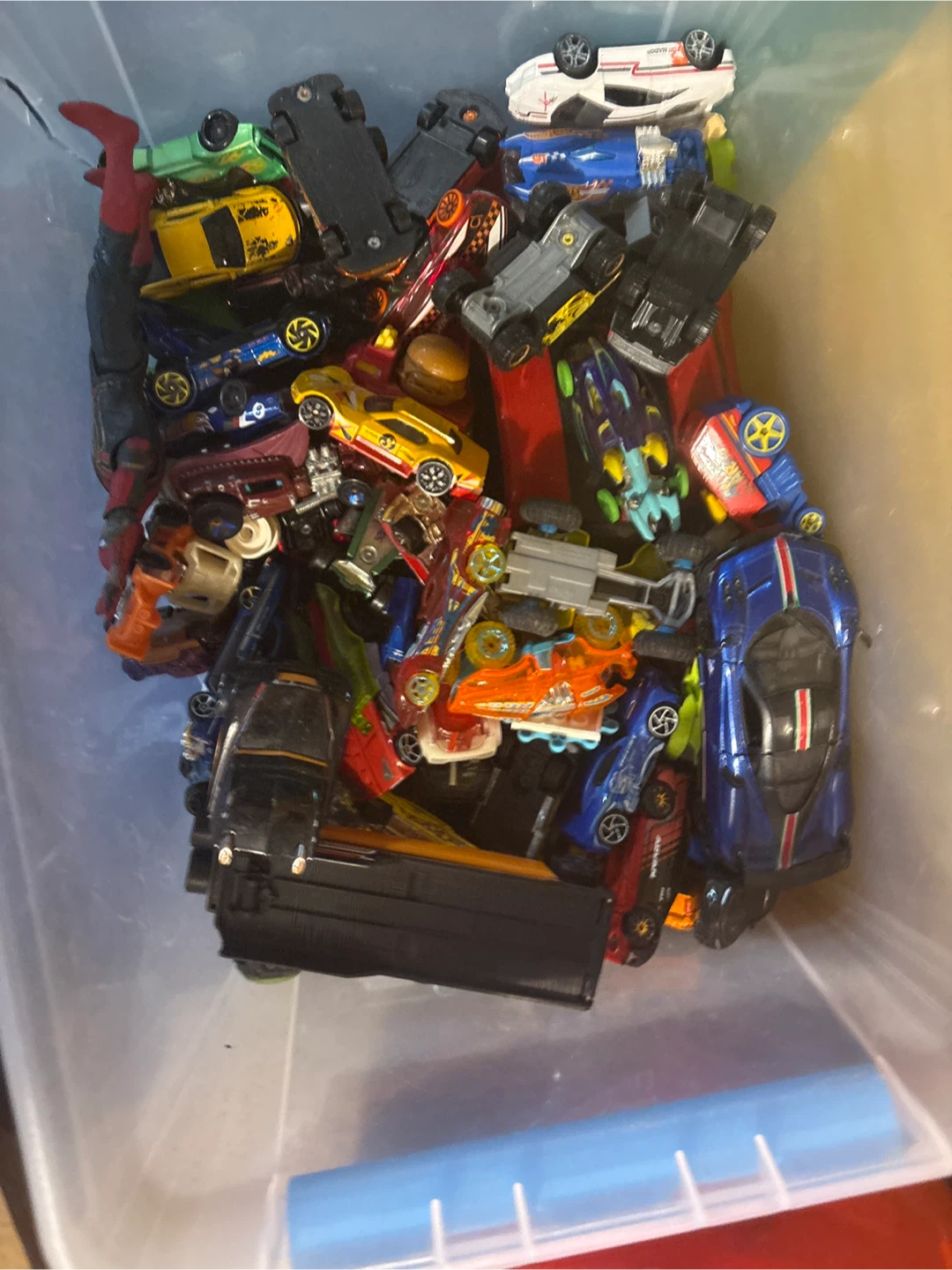 Assorted Die-Cast Toy Cars