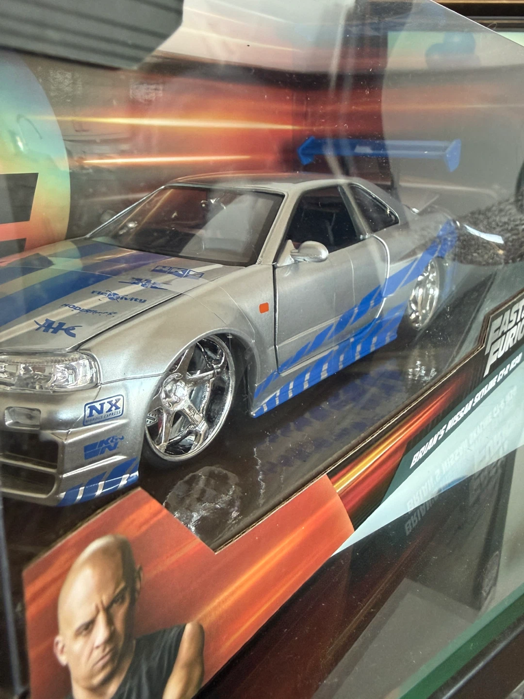 Jada Fast & Furious Brian's Nissan Skyline GT-R (R34) - photo 4