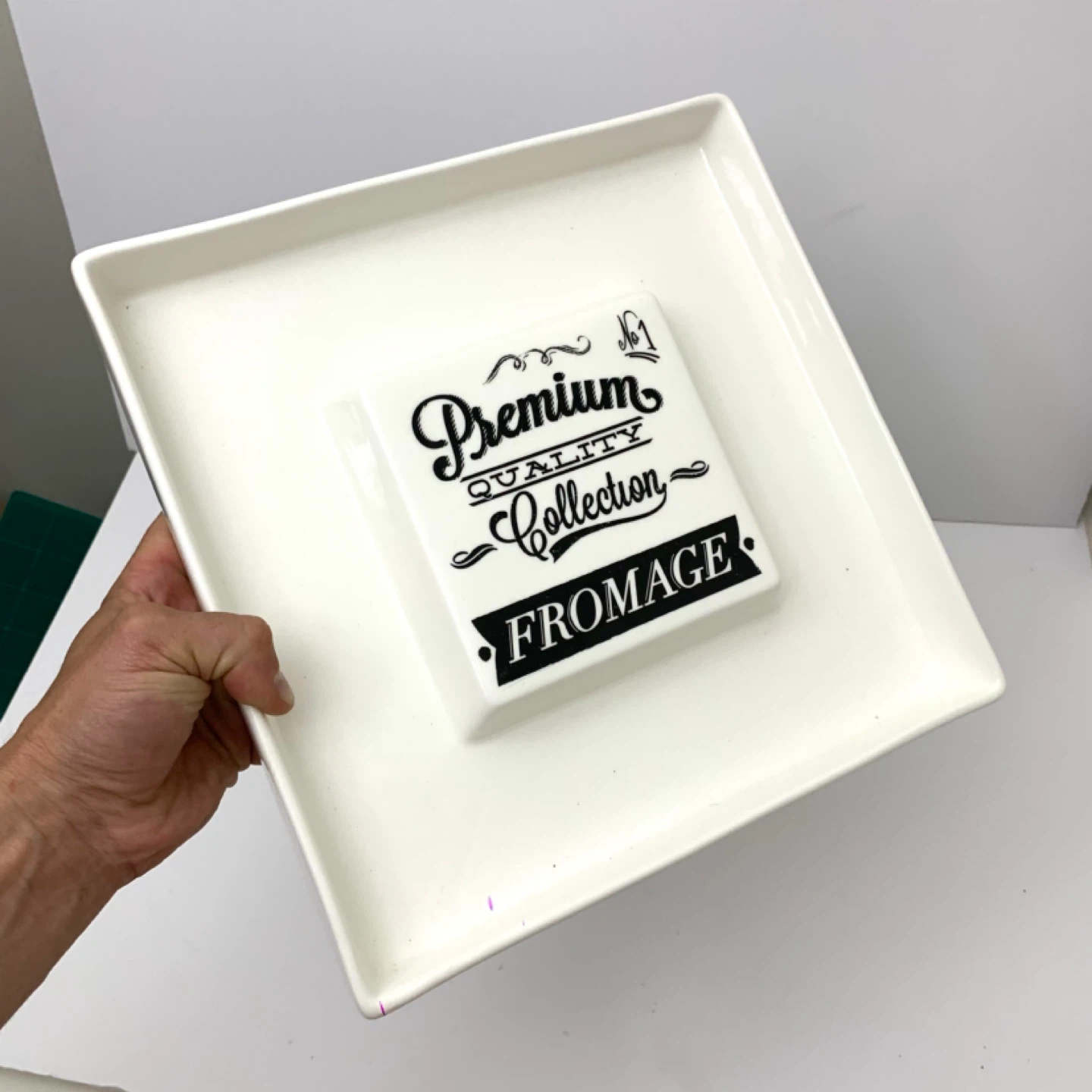 Cheese Platter Serving Platter Ceramic Serving Tray Kitchen - photo 4