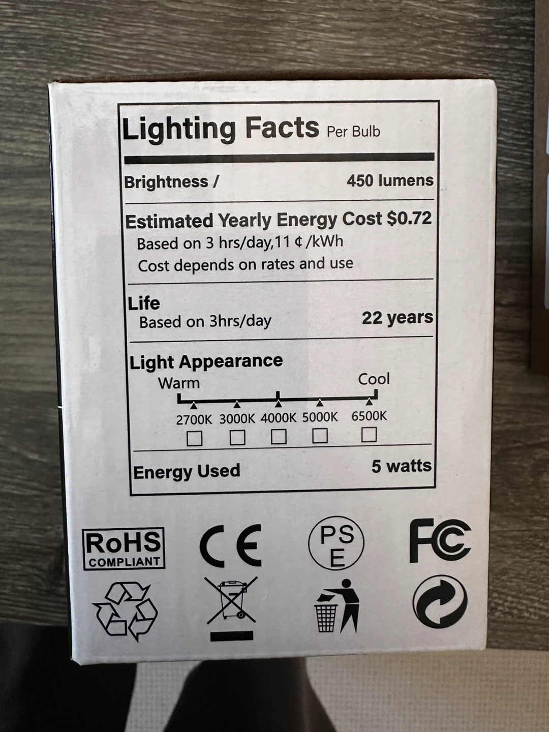 Warm White LED E12 Candle Bulbs (3000K) – 6 Pack - photo 4