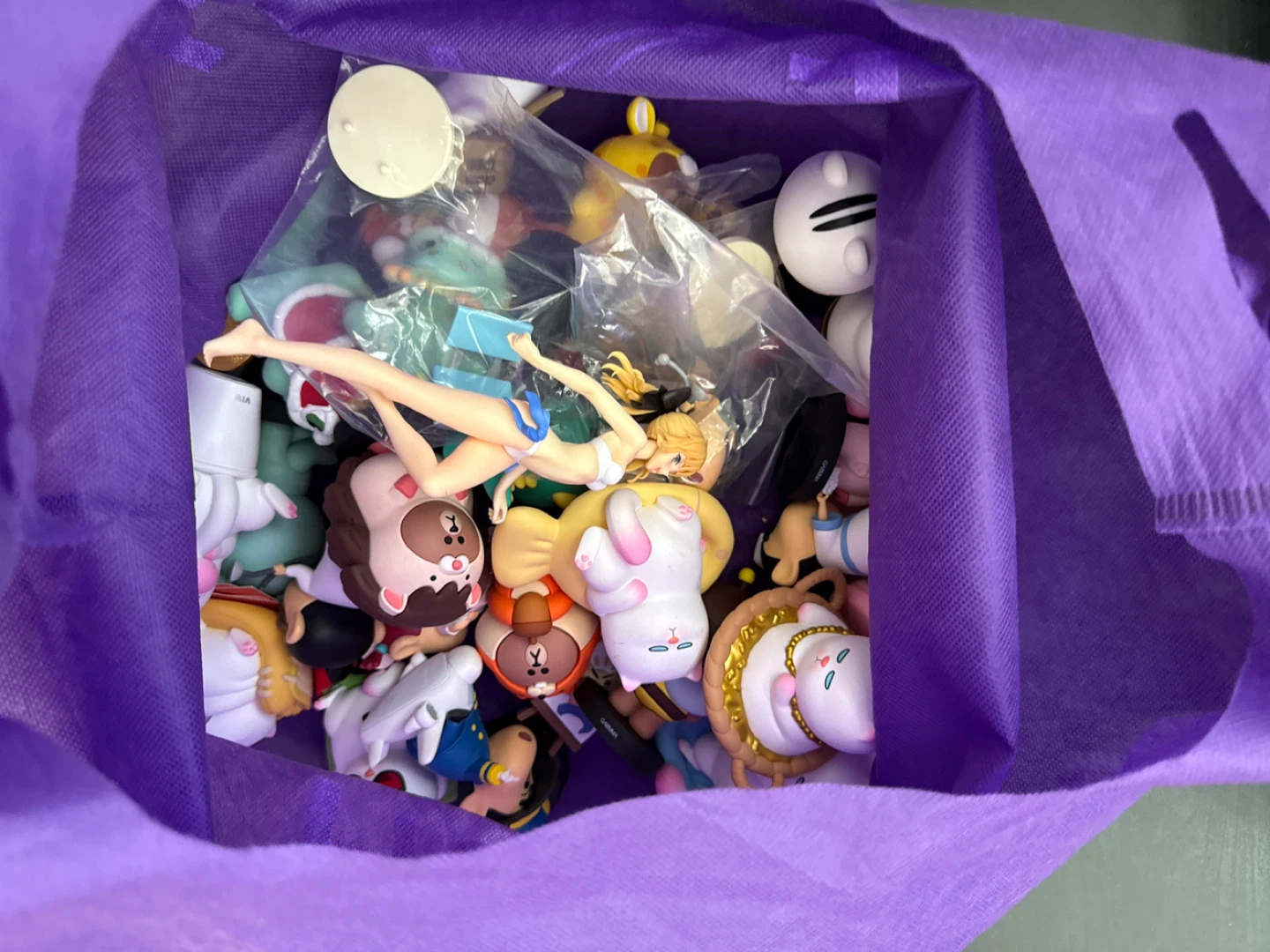 Assorted Anime Figurines Collection