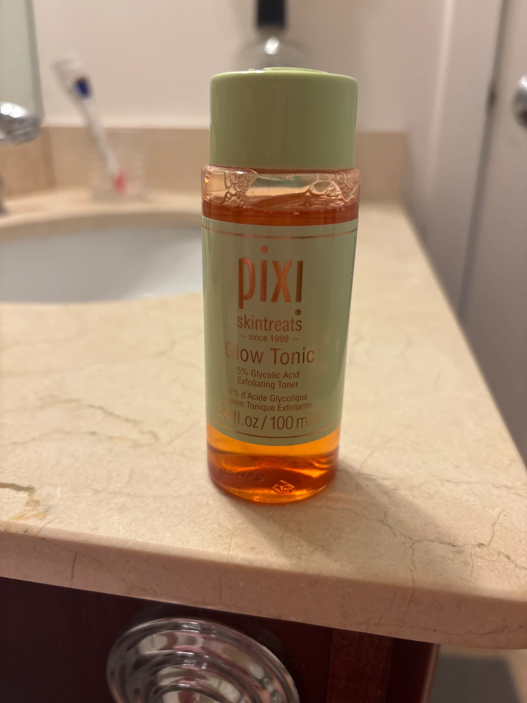 Pixi Glow Tonic 5% Glycolic Acid Exfoliating Toner 100ml