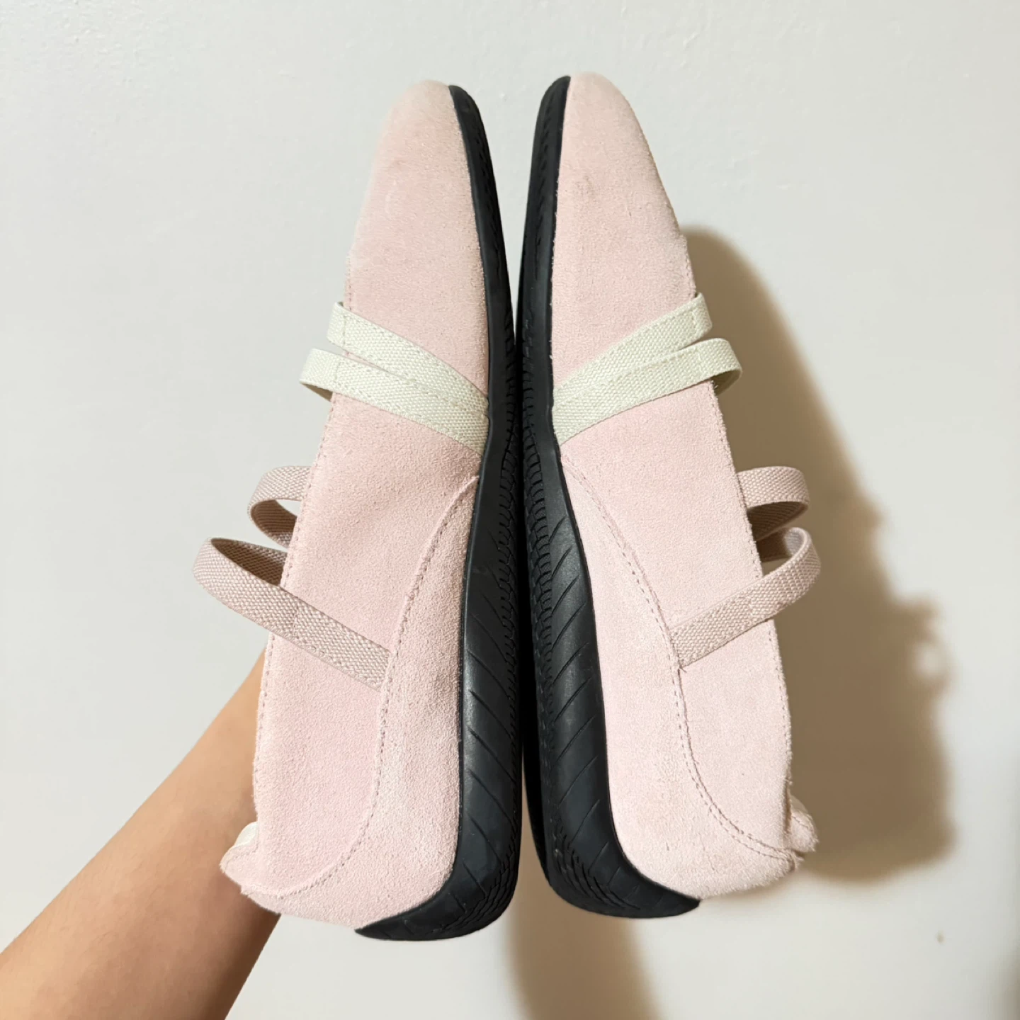 Puma Pink Suede Ballet Flats - photo 5